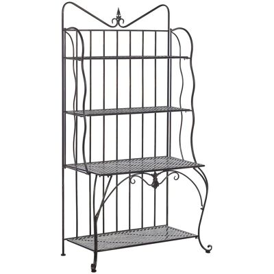 BELIANI Regal Pavona Metall 170 Cm 94 Cm Schwarz BELIANI Regal Pavona Metall 170 Cm 94 Cm Schwarz