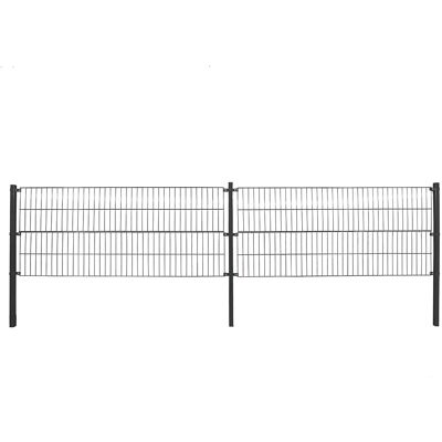 Home Deluxe Doppelstabmattenzaun Morata Höhe: 200 Cm / Länge: 20 M 1x Eckpfosten I Gartenzaun, Mattenzaun Gartenzaun Mattenzaun Home Deluxe Doppelstabmattenzaun Morata Höhe: 200 Cm / Länge: 20 M 1x Eckpfosten I Gartenzaun, Mattenzaun Gartenzaun Mattenzaun
