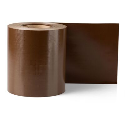 Electronicx Pvc Sichtschutzstreifen Sichtschutzrolle Braun Ral 8014 Doppelstabmatten 35m X 19cm 650g/m² Premium-qualität Extra Stark Electronicx Pvc Sichtschutzstreifen Sichtschutzrolle Braun Ral 8014 Doppelstabmatten 35m X 19cm 650g/m² Premium-qualität Extra Stark