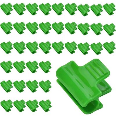 OEM Gewächshausbefestigungen, 40er-packung Clips Für Gewächshausfolie, Laminat, Rahmen Und Vliesabdeckungen, 11 Mm Durchmesser, Für Gewächshäuser, Gartenhäuser, Gemüse- Und Obstanbau – Grün OEM Gewächshausbefestigungen, 40er-packung Clips Für Gewächshausfolie, Laminat, Rahmen Und Vliesabdeckungen, 11 Mm Durchmesser, Für Gewächshäuser, Gartenhäuser, Gemüse- Und Obstanbau – Grün