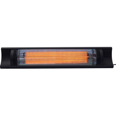 Habitat et Jardin Schwarzer Carbonfaser-Infrarotheizer - 2000W - Außen Habitat et Jardin Schwarzer Carbonfaser-Infrarotheizer - 2000W - Außen