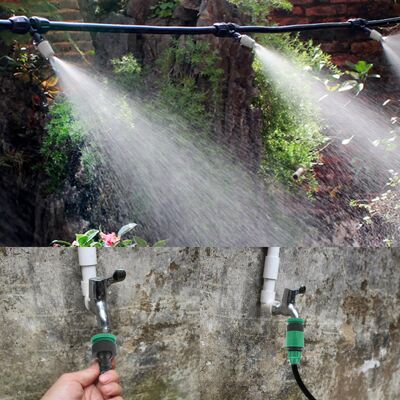HEAT Automatisches Bewässerungsset 10 M Mit Mikro-bewässerungsschlauch Für Garten, Gewächshaus Und Pflanzen Mit Tropfbewässerungssystem. HEAT Automatisches Bewässerungsset 10 M Mit Mikro-bewässerungsschlauch Für Garten, Gewächshaus Und Pflanzen Mit Tropfbewässerungssystem.