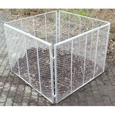 Baumarktplus - Komposter Metallkomposter 100x100x80 Cm Gartenkomposter Feuerverzinkt Baumarktplus - Komposter Metallkomposter 100x100x80 Cm Gartenkomposter Feuerverzinkt