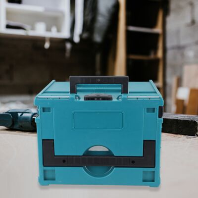 JUTE Multifunktionale Modulare Aufbewahrungsbox F4, Tragbare Werkzeugablage, Ideal Für Heimwerker Und Garagen, Aufbewahrungsbox Für Hardware. JUTE Multifunktionale Modulare Aufbewahrungsbox F4, Tragbare Werkzeugablage, Ideal Für Heimwerker Und Garagen, Aufbewahrungsbox Für Hardware.