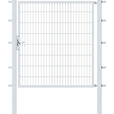Alberts - Einzeltor Flexo, Feuerverzinkt, Lichte Bxh1500x1600, Pf80x80/2300mm Alberts - Einzeltor Flexo, Feuerverzinkt, Lichte Bxh1500x1600, Pf80x80/2300mm