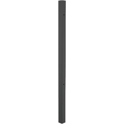 Alberts - Klobenpfosten Einzelt. Chaussee, Circle, Alu, Anthrazit Kst.b.z.einbet.60x60/1700mm Alberts - Klobenpfosten Einzelt. Chaussee, Circle, Alu, Anthrazit Kst.b.z.einbet.60x60/1700mm