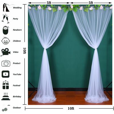 JUTE Nylon-netzvorhang Für Hochzeiten/partys, Sichtschutz, Fotorequisite, Halbtransparenter Vorhang – Champagnerfarben, 1,5 X 3 M JUTE Nylon-netzvorhang Für Hochzeiten/partys, Sichtschutz, Fotorequisite, Halbtransparenter Vorhang – Champagnerfarben, 1,5 X 3 M