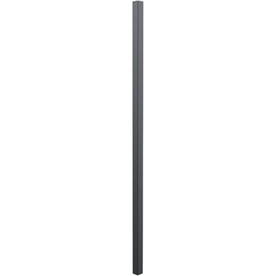 Alberts - Chaussee Circle - 51 x 51 mm - Aluminium - Zaunpfosten Alberts - Chaussee Circle - 51 x 51 mm - Aluminium - Zaunpfosten
