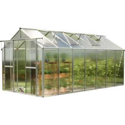 GFP Saphir 7 Aluminium-Gartenhaus - 259x449 cm GFP Saphir 7 Aluminium-Gartenhaus - 259x449 cm