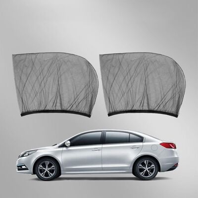 HEAT 2-teilige Auto-sonnenschutzblenden, Atmungsaktive Netz-autovorhänge Mit Uv-schutz, Sichtschutz Für Die Heckscheibe, Ideal Für Camping Und Reisen HEAT 2-teilige Auto-sonnenschutzblenden, Atmungsaktive Netz-autovorhänge Mit Uv-schutz, Sichtschutz Für Die Heckscheibe, Ideal Für Camping Und Reisen