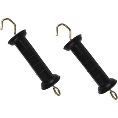 OEM Set Mit 2 Sicherheitsgriffen Für Elektrische Tore Mit Feder - Stable Gartenzubehör (schwarz) OEM Set Mit 2 Sicherheitsgriffen Für Elektrische Tore Mit Feder - Stable Gartenzubehör (schwarz)