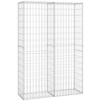 Vidaxl - Steinkorb Gabione Mit Deckeln Verzinkter Draht 150×100×30 Cm Vidaxl - Steinkorb Gabione Mit Deckeln Verzinkter Draht 150×100×30 Cm