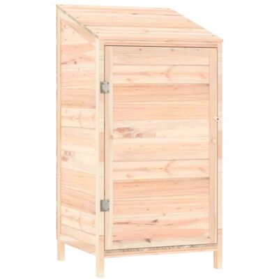vidaXL Gartenhaus aus massivem Fichtenholz - Außenlager - 55x52x112 cm vidaXL Gartenhaus aus massivem Fichtenholz - Außenlager - 55x52x112 cm