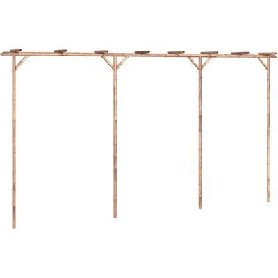 vidaXL Pergola Bambus Eingangspavillon Garten-Überdachung vidaXL Pergola Bambus Eingangspavillon Garten-Überdachung
