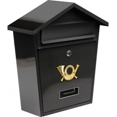 Vorel Briefkasten380x320x105mmschwarz Vorel Briefkasten380x320x105mmschwarz