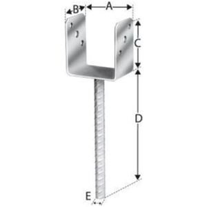 E/d/e - Pfostenträger tzn 141 Import