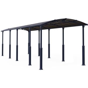 PALRAM - CANOPIA Palram-canopia - Aluminium Carport Arcadia Alpine 10600 Anthrazit 1072x359x352 cm