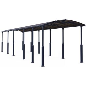 PALRAM - CANOPIA Palram-canopia - Aluminium Carport Arcadia Alpine 12700 Anthrazit 1285x359x352 cm