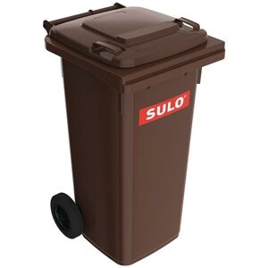 SULO Müllgroßbehälter 120 l hdpe braun fahrbar, nach en 840