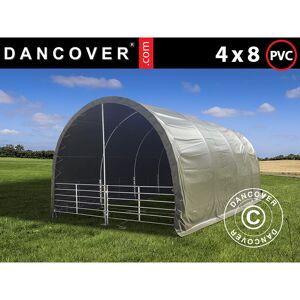 DANCOVER Weidezelt 4x8x3,15m, pvc, Grün - Grün