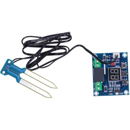 FLAMMKRAFT Automatisches Bodenfeuchteregelungsmodul mit Digitalanzeige - XH-M214 DC12V