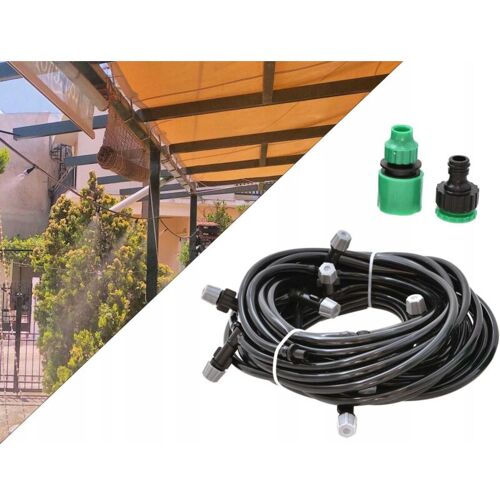 Gartennebel - Schlauch + Bewässerungssprinkler 10m