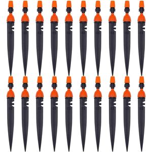 Qersta - Einstellbare Tropfbewässerungsdüse, Gartenpflanzenbewässerung, 360-Grad-Tropfer, Zerstäuber, Kühl-/Bewässerungsausrüstung (20 Stück) Qersta - Einstellbare Tropfbewässerungsdüse, Gartenpflanzenbewässerung, 360-Grad-Tropfer, Zerstäuber, Kühl-/Bewässerungsausrüstung (20 Stück)