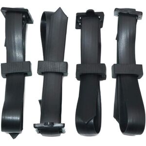 RICEEL 4 Stück 60 x 2,5 cm verstellbare Gummibänder für Sträucher RICEEL 4 Stück 60 x 2,5 cm verstellbare Gummibänder für Sträucher