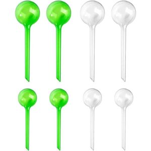 ZVD 8-teiliger Pflanzenwasserspender - Bewässerungskugeln aus Kunststoff, automatisch, für Zimmer- und Gartenpflanzen ZVD 8-teiliger Pflanzenwasserspender - Bewässerungskugeln aus Kunststoff, automatisch, für Zimmer- und Gartenpflanzen