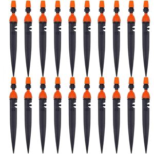 BEBUSINGOTO Einstellbare Tropfbewässerungsdüse für Gartenpflanzen, 360-Grad-Tropfer-Zerstäuber, Kühl-/Bewässerungsausrüstung (20er-Pack) BEBUSINGOTO Einstellbare Tropfbewässerungsdüse für Gartenpflanzen, 360-Grad-Tropfer-Zerstäuber, Kühl-/Bewässerungsausrüstung (20er-Pack)