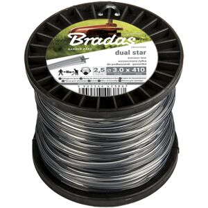 BRADAS Mähfaden 100 M Stern 2,4 Mm BRADAS Mähfaden 100 M Stern 2,4 Mm