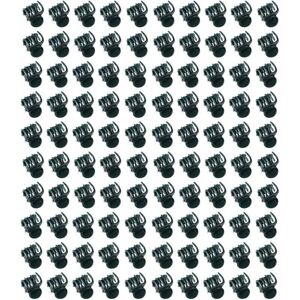 GRID COOL Packung mit 100 Mini-Orchideenclips aus Kunststoff, Stützclips für Gartenpflanzen, einfach zu verwendende, gerade Clips, robuste Stützclips für GRID COOL Packung mit 100 Mini-Orchideenclips aus Kunststoff, Stützclips für Gartenpflanzen, einfach zu verwendende, gerade Clips, robuste Stützclips für