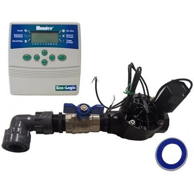 Rain Bird Automatisches Gartensystem - 1-Zone - ELC401 & Elektroválvula Rain Bird Automatisches Gartensystem - 1-Zone - ELC401 & Elektroválvula
