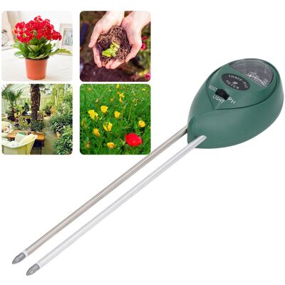 JUTE Bodenuntersuchungsgerät Für Blumen Und Pflanzen, Bodenfeuchte- Und Ph-tester, Instrument Zur Überwachung Von Boden-ph-wert, Wassergehalt, Nährstoffgehalt Und Fruchtbarkeit. JUTE Bodenuntersuchungsgerät Für Blumen Und Pflanzen, Bodenfeuchte- Und Ph-tester, Instrument Zur Überwachung Von Boden-ph-wert, Wassergehalt, Nährstoffgehalt Und Fruchtbarkeit.