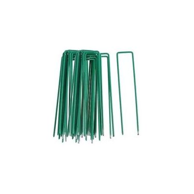 ENLENK Mulch Für Pflanzen, 50 Stück Befestigungspflöcke Für Garten Und Rasen, U-förmige Klammern Für Unkrautvliese, Heißverzinkt (150 Mm Höhe) ENLENK Mulch Für Pflanzen, 50 Stück Befestigungspflöcke Für Garten Und Rasen, U-förmige Klammern Für Unkrautvliese, Heißverzinkt (150 Mm Höhe)