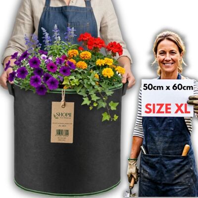 OEM Großer Blumentopf Aus Filzstoff Zur Aussaat Von Gemüse- Und Blumensamen - Xxl OEM Großer Blumentopf Aus Filzstoff Zur Aussaat Von Gemüse- Und Blumensamen - Xxl