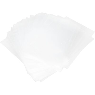 HEAT 100 Rechteckige, Transparente Beutel Für Eiscreme, Süßigkeiten Und Pralinen – Größe 10 X 16 Cm, Ideal Für Hochzeiten, Zuhause Und Für Den Außenbereich HEAT 100 Rechteckige, Transparente Beutel Für Eiscreme, Süßigkeiten Und Pralinen – Größe 10 X 16 Cm, Ideal Für Hochzeiten, Zuhause Und Für Den Außenbereich