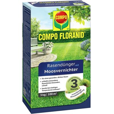 Compo Mv Rasen Floranid 3 Kg Für 100 M2 Compo Mv Rasen Floranid 3 Kg Für 100 M2