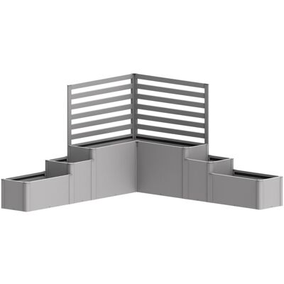 BIOHORT Da Vinci Hochbeet - Silber BIOHORT Da Vinci Hochbeet - Silber