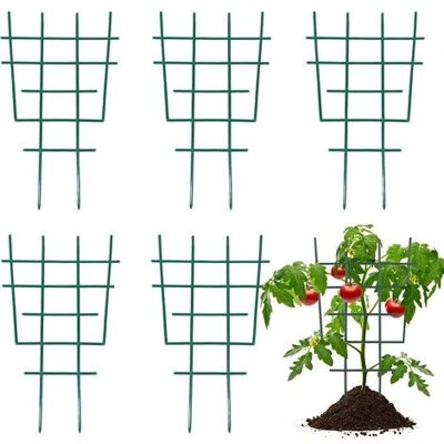 OEM 6-teiliges Set Pflanzstützen Aus Kunststoff Für Kletterpflanzen, Rankgitter, Blumentopf-rankgitter Für Den Innen- Und Außenbereich OEM 6-teiliges Set Pflanzstützen Aus Kunststoff Für Kletterpflanzen, Rankgitter, Blumentopf-rankgitter Für Den Innen- Und Außenbereich