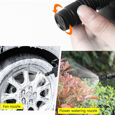 HEAT Schaumspender Für Autowaschanlagen Mit Einstellbarem Wasserdruck Und Dosierknopf Schaumkanone, Die An Jeden Gartenschlauch Angeschlossen Werden Kann HEAT Schaumspender Für Autowaschanlagen Mit Einstellbarem Wasserdruck Und Dosierknopf Schaumkanone, Die An Jeden Gartenschlauch Angeschlossen Werden Kann