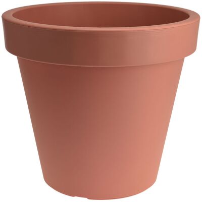 SPETEBO - Fioriera plastica XXL 58cm - Terracotta - Pflanzgefäß SPETEBO - Fioriera plastica XXL 58cm - Terracotta - Pflanzgefäß