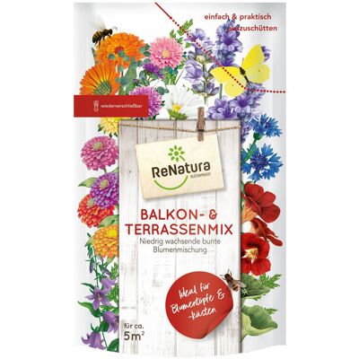 Greenfield ReNatura Balkon- & Terrassenmix - Saatgutmischung für 5 m² Greenfield ReNatura Balkon- & Terrassenmix - Saatgutmischung für 5 m²