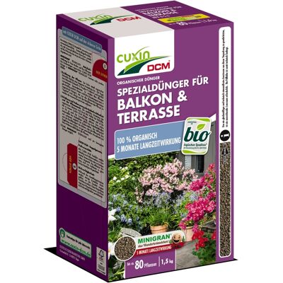 Dcm Spezialdünger Für Balkon & Terrasse 1,5kg - Cuxin Dcm Spezialdünger Für Balkon & Terrasse 1,5kg - Cuxin
