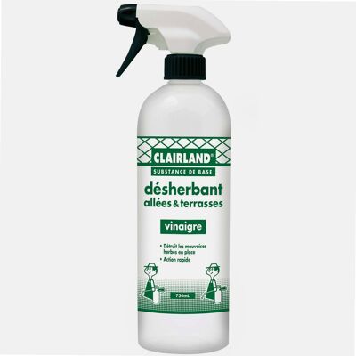 CLAIRLAND Unkrautvernichter Für Wege & Terrassen - Essig 750 Ml CLAIRLAND Unkrautvernichter Für Wege & Terrassen - Essig 750 Ml