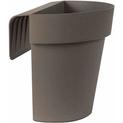 EURO3PLAST - Balconiera UP Vaso 25X20 - tortora - Planter EURO3PLAST - Balconiera UP Vaso 25X20 - tortora - Planter