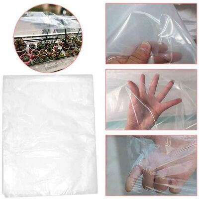 JUTE Transparente Frostschutzfolie Für Gartenpflanzen, Wasserdichter Schutz, Fensterdichtungsfolie, Pe-abdeckfolie Für Gewächshäuser, 2 X 10 M JUTE Transparente Frostschutzfolie Für Gartenpflanzen, Wasserdichter Schutz, Fensterdichtungsfolie, Pe-abdeckfolie Für Gewächshäuser, 2 X 10 M