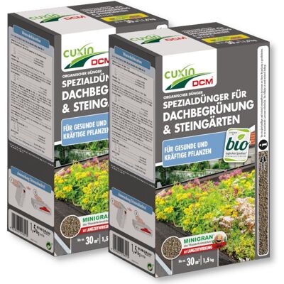 Cuxin - Dcm Spezialdünger Für Dachbegrünung & Steingärten 3 Kg Organisch Dünger Cuxin - Dcm Spezialdünger Für Dachbegrünung & Steingärten 3 Kg Organisch Dünger
