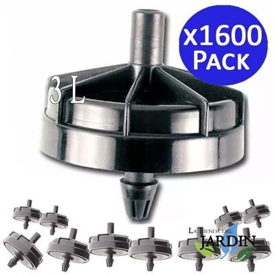 SUINGA Pack 1600 Autokompenzierte Tropfer 3L - Bewässerungssystem SUINGA Pack 1600 Autokompenzierte Tropfer 3L - Bewässerungssystem