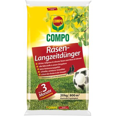 Compo - Rasen-langzeitdünger 20kg Für 800m² Compo - Rasen-langzeitdünger 20kg Für 800m²